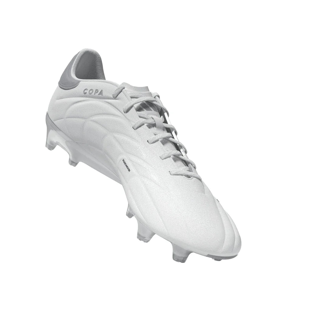 adidas Copa Pure 2 Elite FG Firm Ground Soccer Cleats White Silver Metallic
