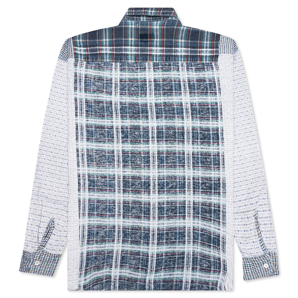 Ribbon Wide IO Flannel Shirt Assorted
