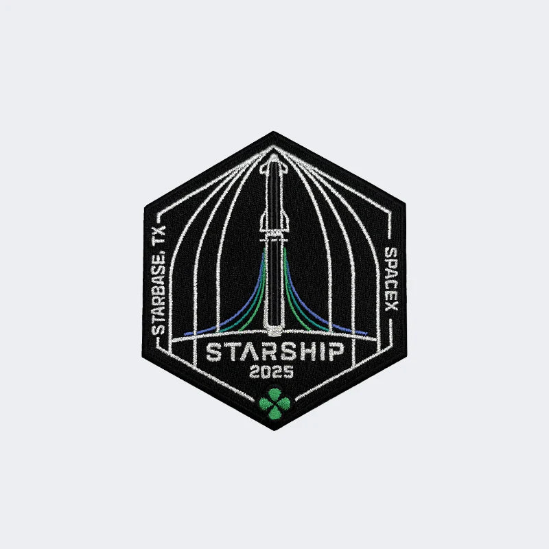 STARSHIP 2025 YEARLY MISSION PATCH