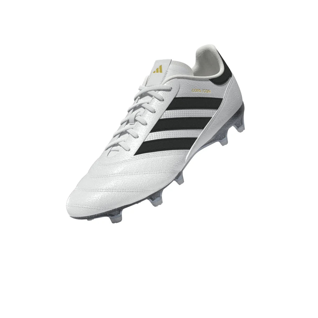 adidas Copa Icon FG Firm Ground Soccer Cleats White Black Gold Metallic
