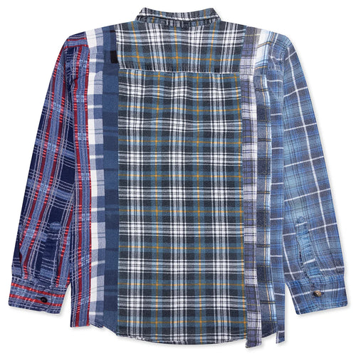 7 Cuts Flannel Shirt Assorted