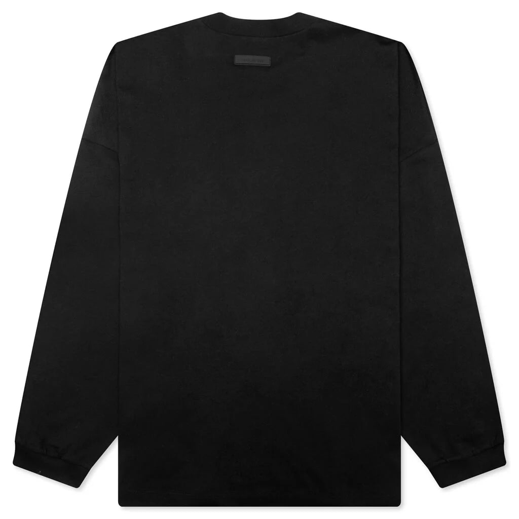 L S Shirt Jet Black
