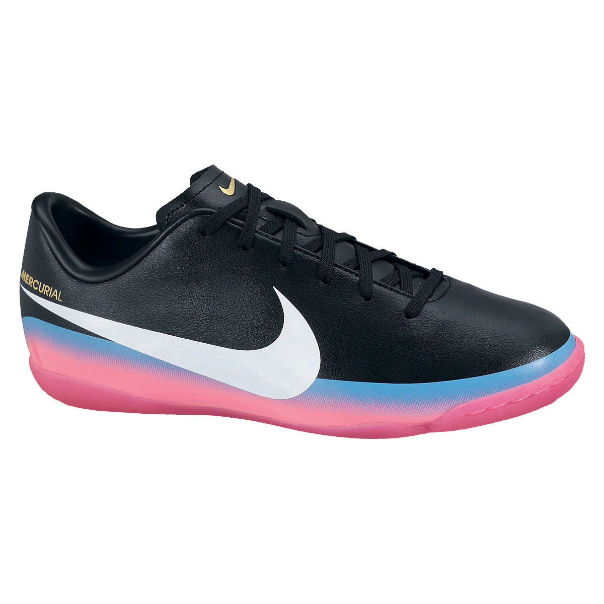 Nike Mercurial Victory III CR Cristiano Ronaldo Indoor Youth Soccer Shoes Black White Blue Pink