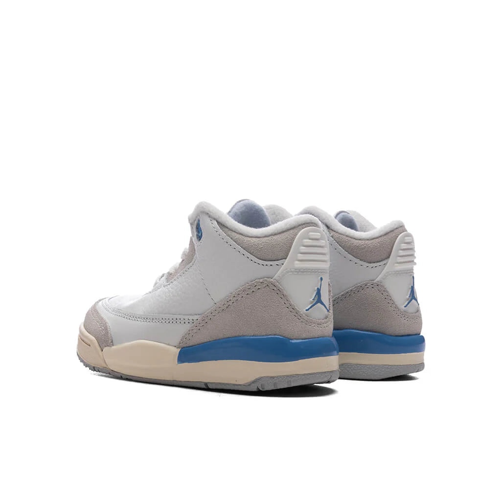 Air Jordan 3 Retro Lucky Shorts TD Summit White Hydrogen Blue Legend Blue