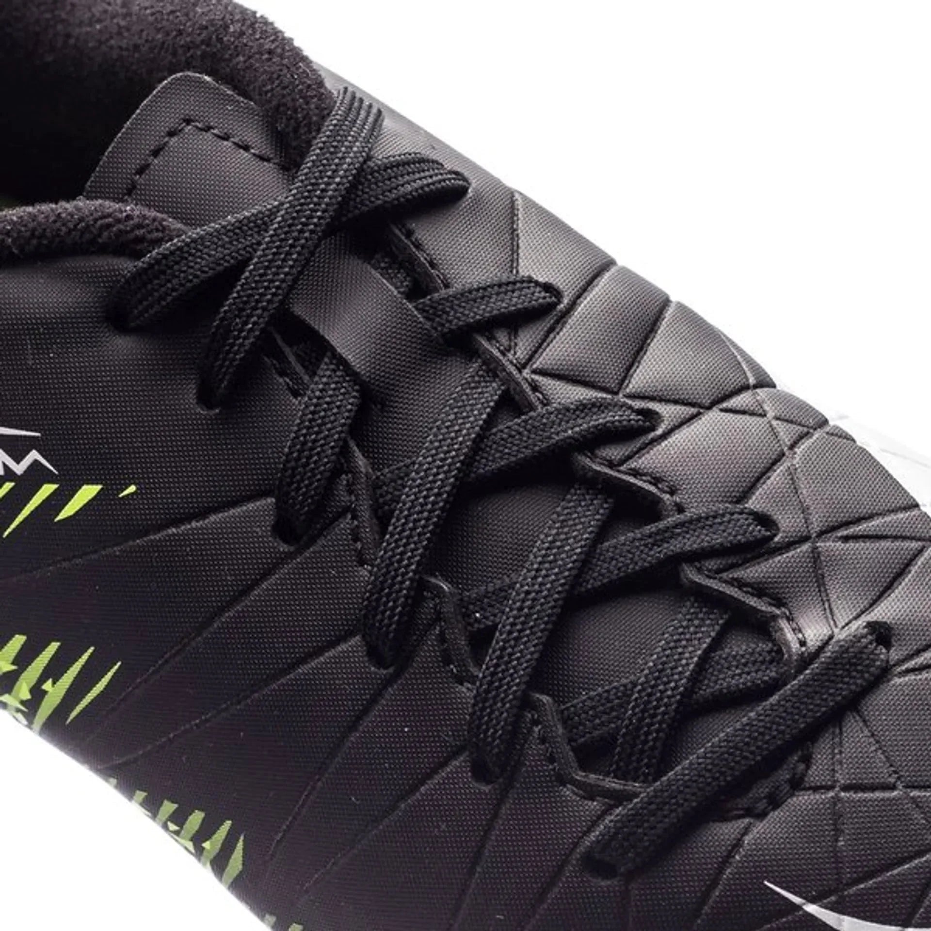 Nike JR Hypervenom Phelon II FG Soccer Cleats Black White Volt