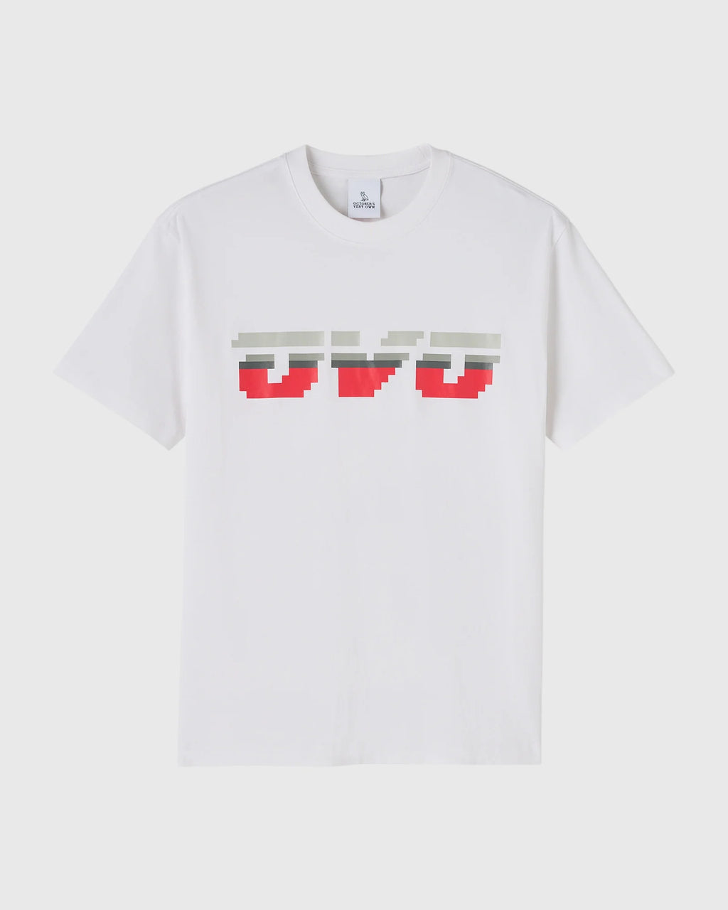 Pixel Runner Tee White