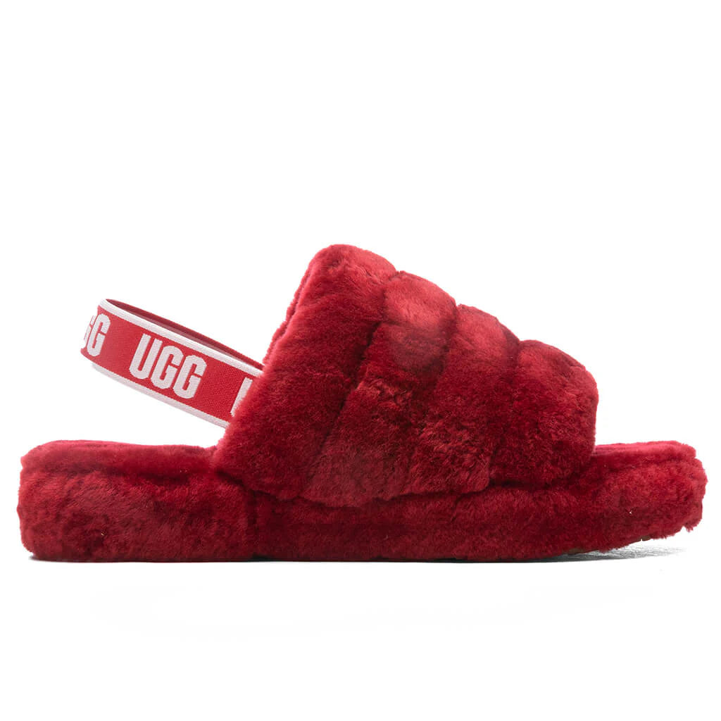 Kids Fluff Yeah Slide Ribbon Red