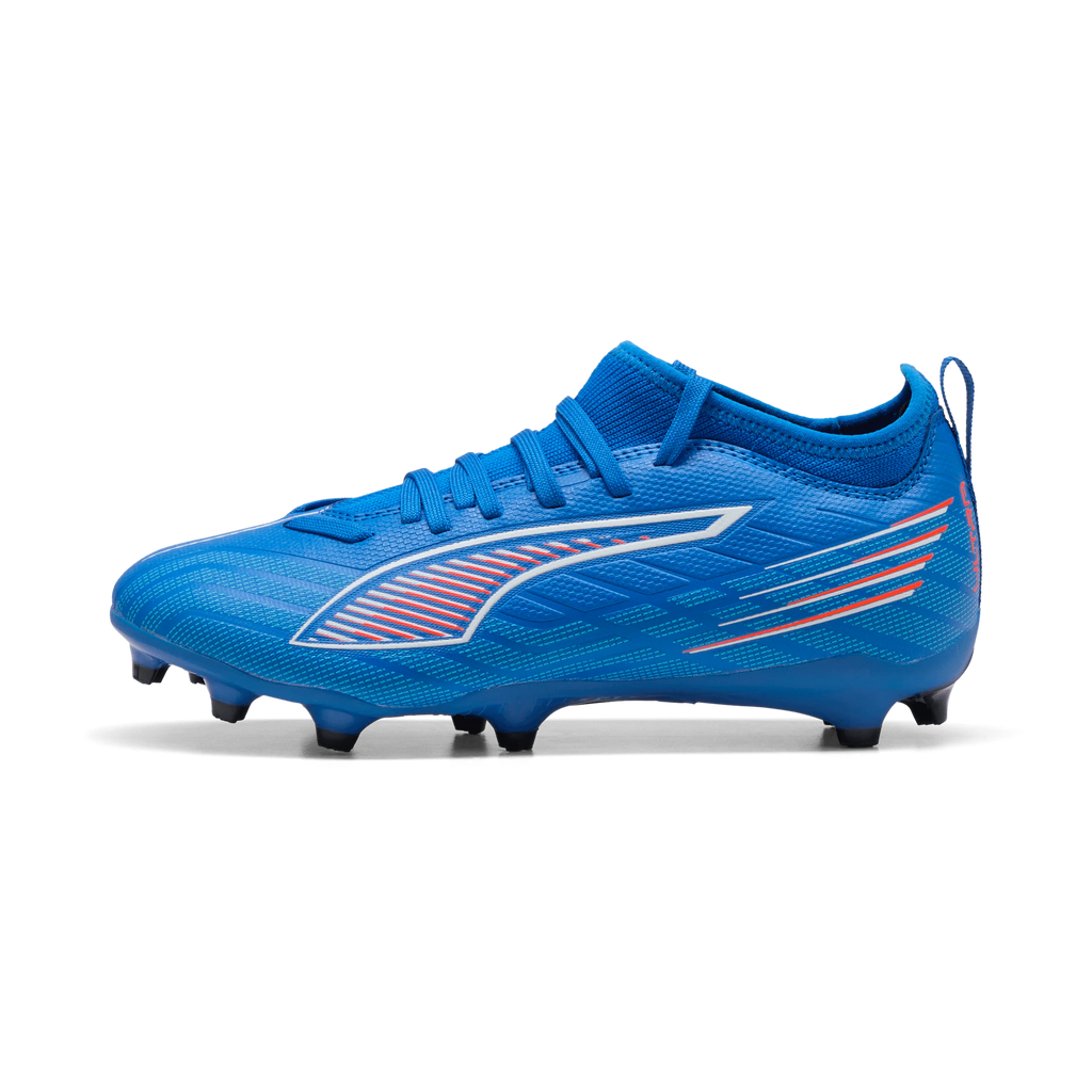 PUMA Ultra 6 Match FG AG Firm Multi Ground Kids Soccer Cleats Blue White