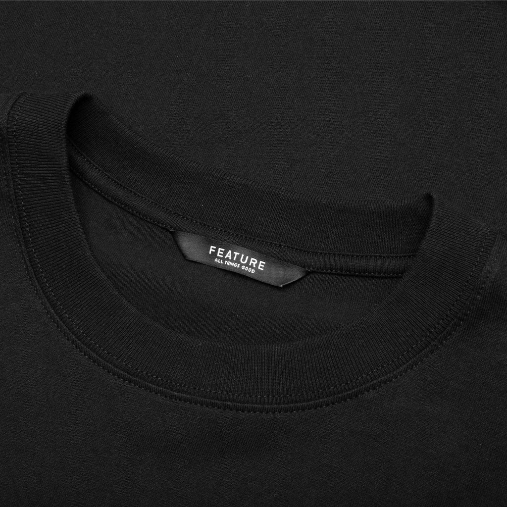 Script Tee Black