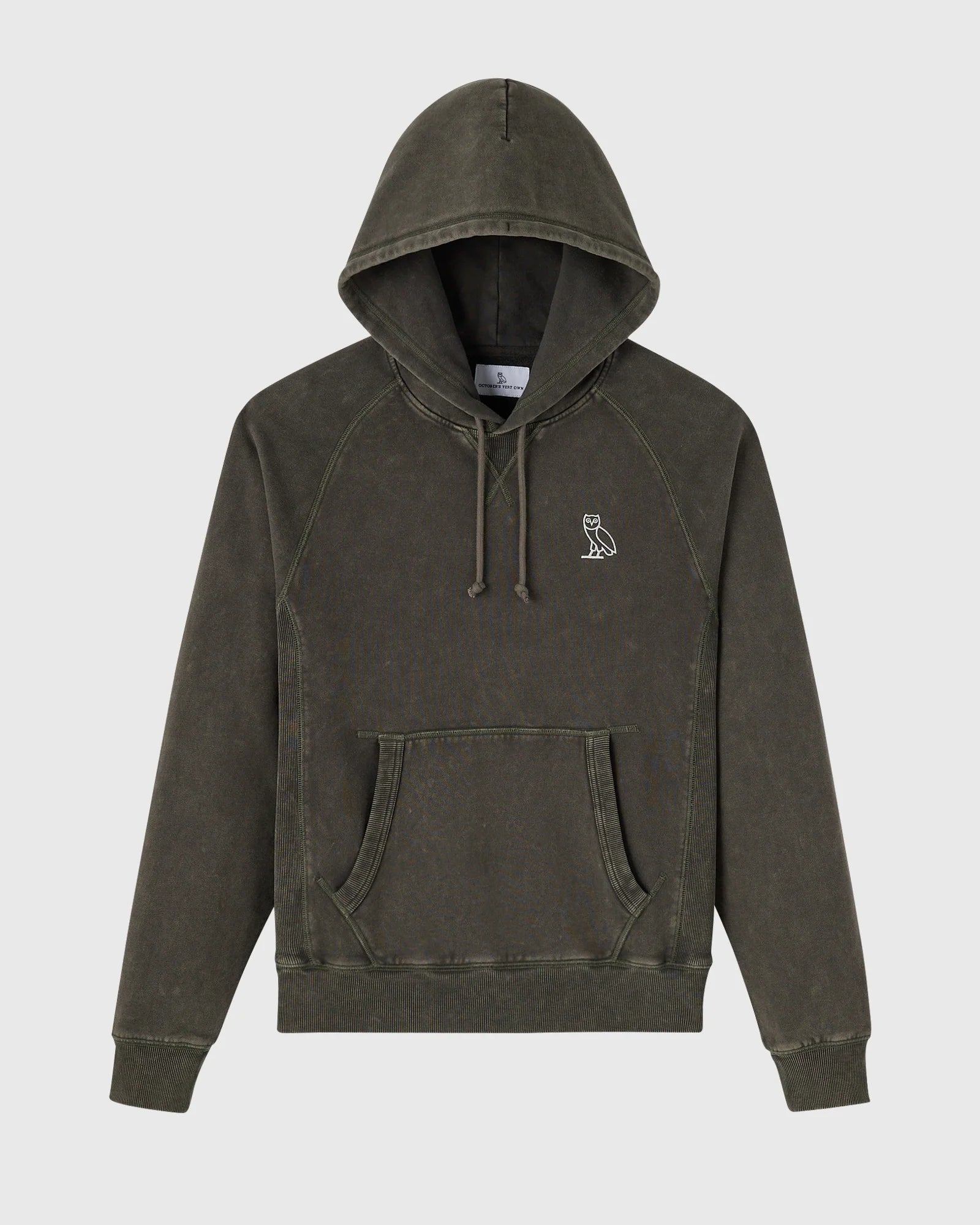 Muskoka Raglan Hoodie Deep Olive