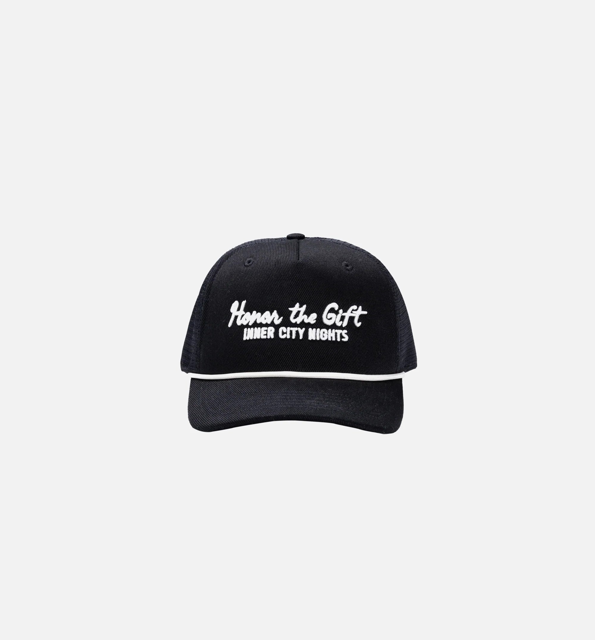 City Nights Trucker Mens Hat Black