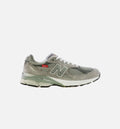 Made in USA 990v3 Mens Running Shoe Grey White Red