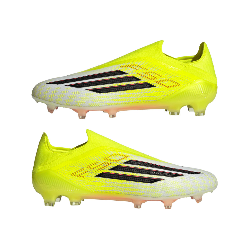 adidas F50 Elite Laceless FG Firm Ground Mens Soccer Cleats Yellow Black Red