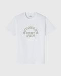 Cooper Arch Slub Raglan Tee White