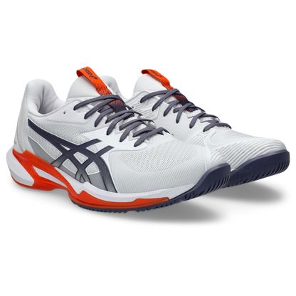 Tênis Asics Solution Speed FF 3 Branco Laranja