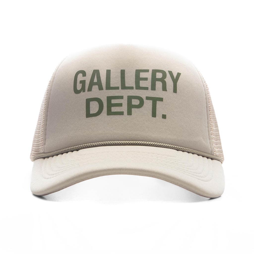 GD Logo Trucker Cap Warm Grey