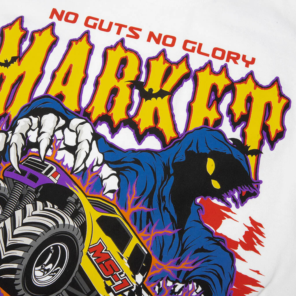 No Guts No Glory T Shirt White