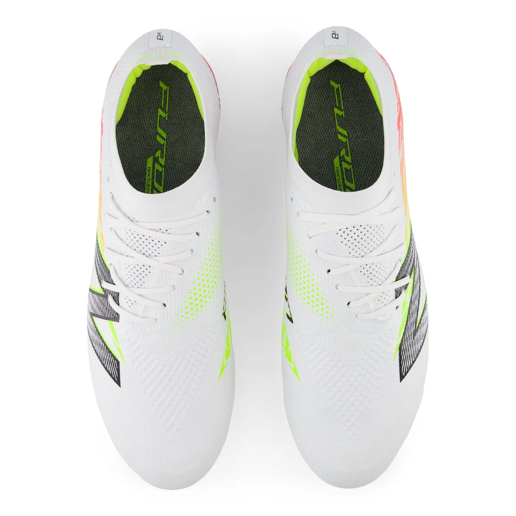 New Balance Furon V8 Elite FG Firm Ground Soccer Cleats White
