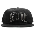 Stu Arch Strapback Cap Shadow Black