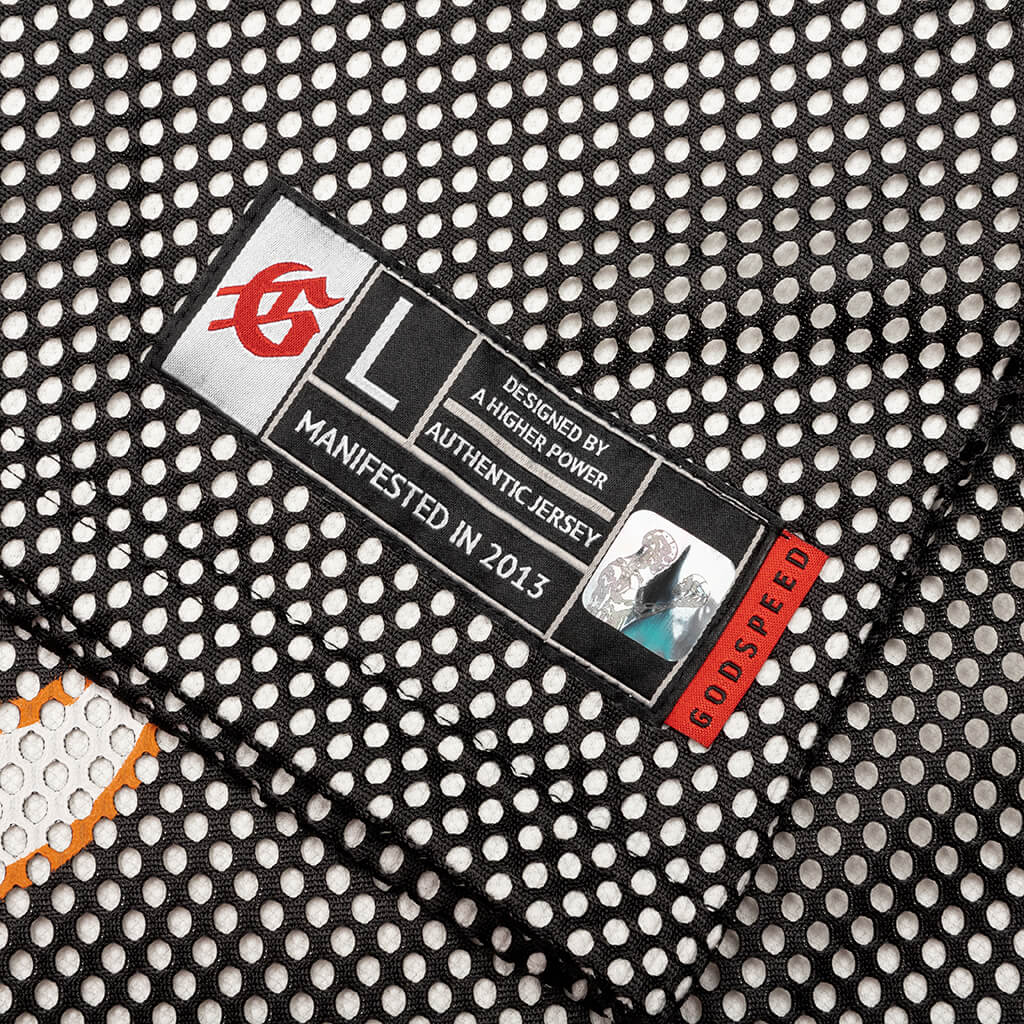 TD Layered Jersey Black White Orange