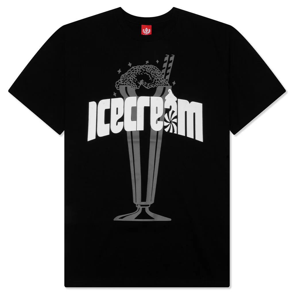 Chrome S S Tee Black