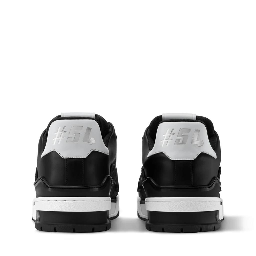 Louis Vuitton LV Trainer Black Monogram Leather Sneaker