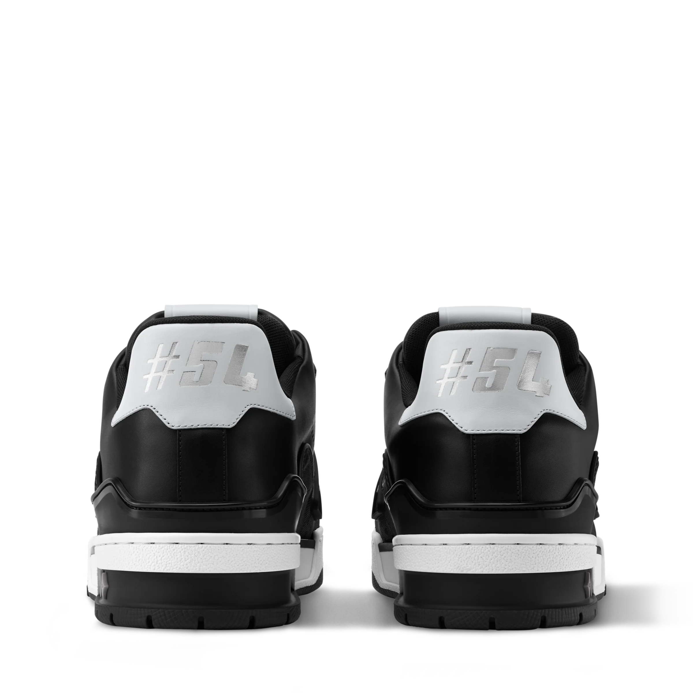 Louis Vuitton LV Trainer Black Monogram Leather Sneaker