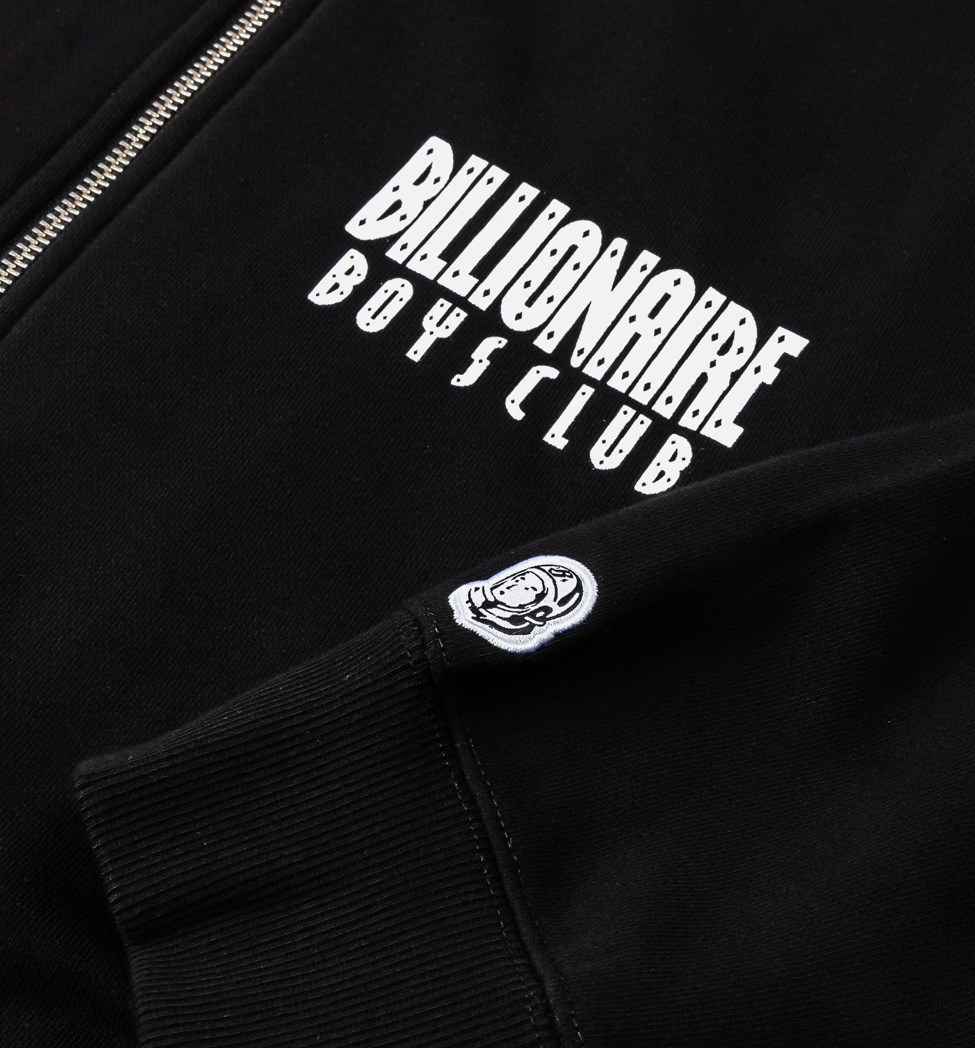 Astro Zip Mens Hoodie Black