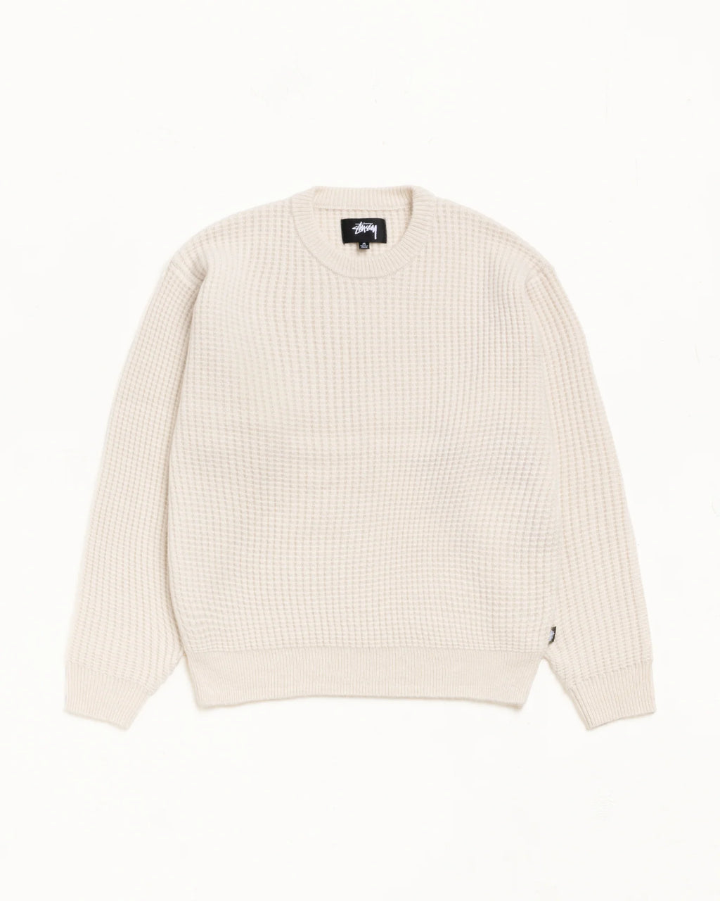 WAFFLE CASHMERE SWEATER