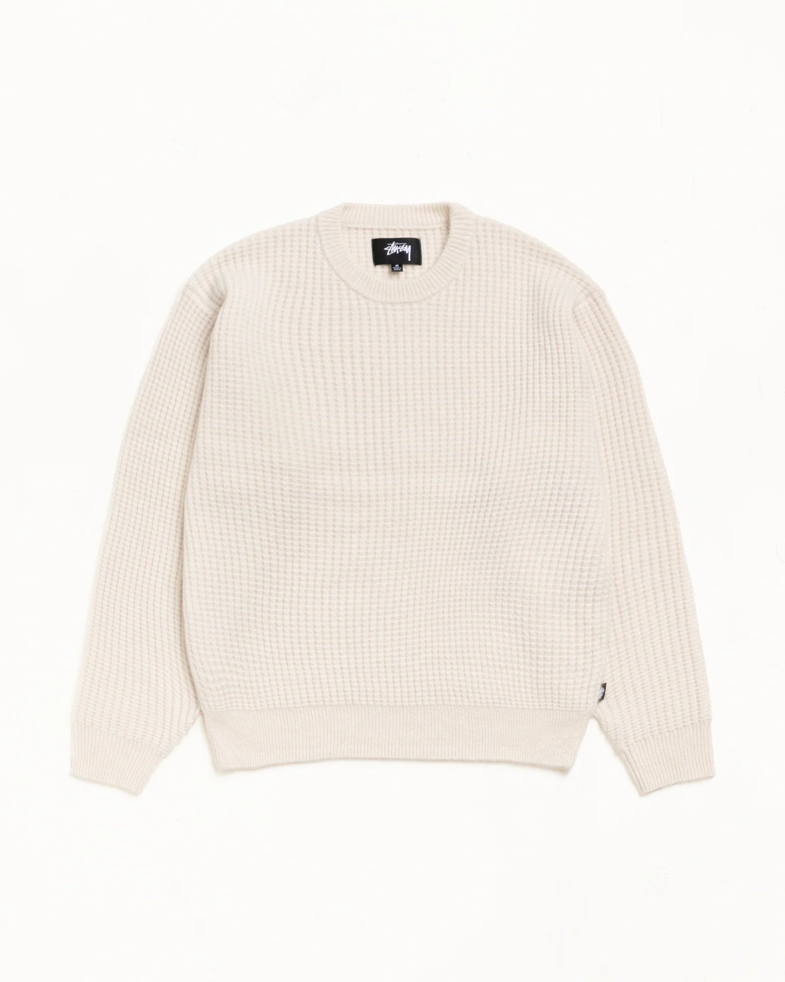 WAFFLE CASHMERE SWEATER