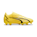 PUMA Ultra Match FG AG Multi Ground Cleats Yellow White Black
