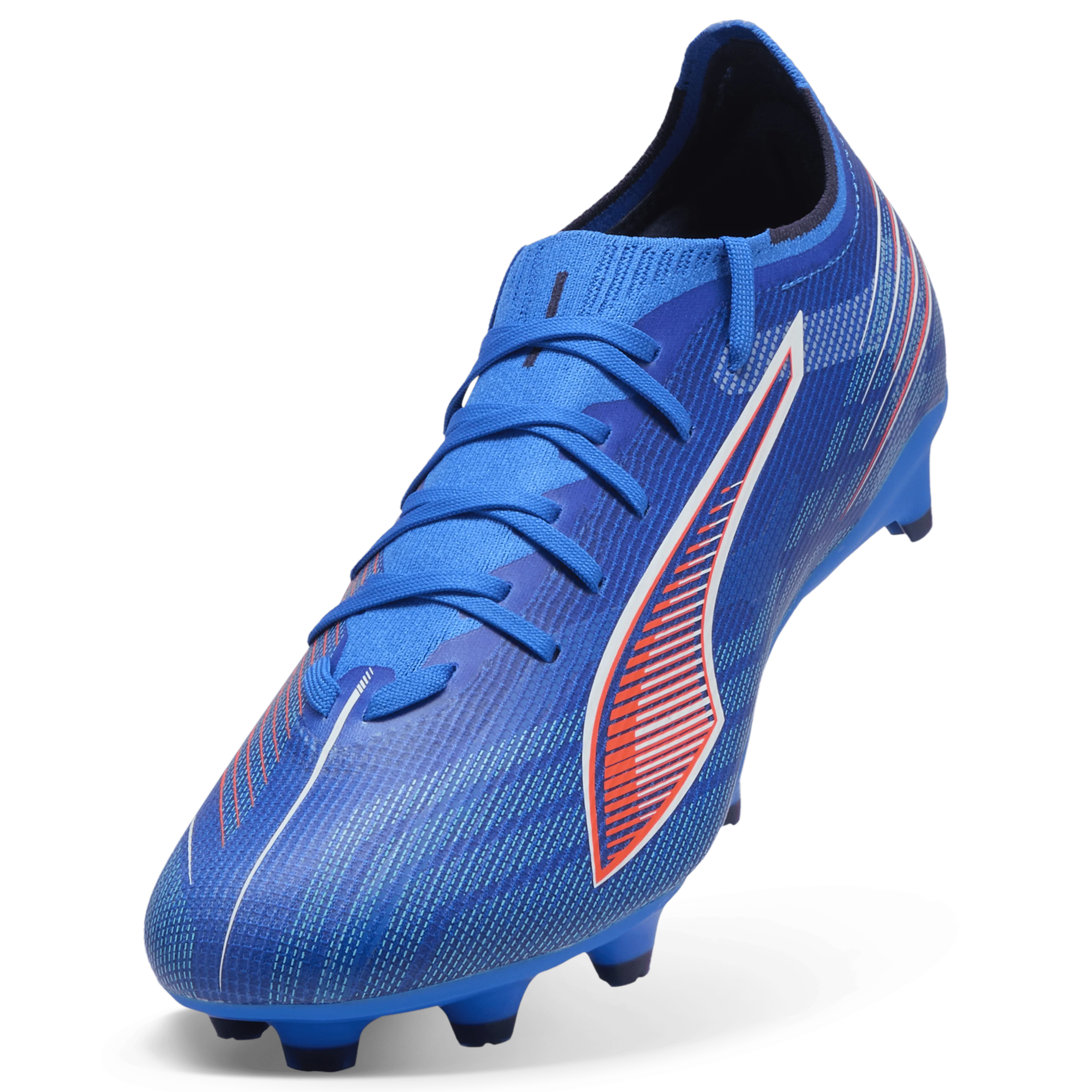 PUMA Ultra 6 Match FG AG Firm Multi Ground Soccer Cleats Blue White