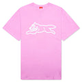 Checker S S Tee Orchid