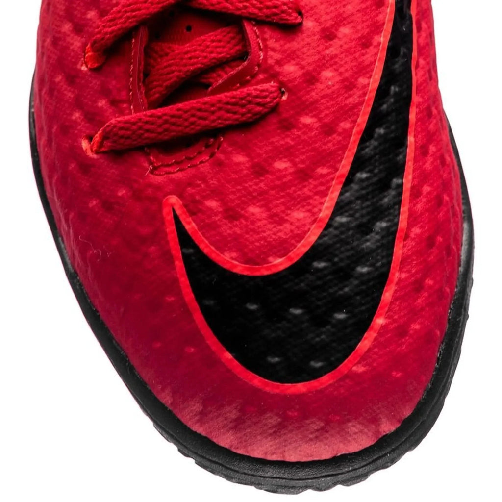 Nike Jr HypervenomX Phelon III IC Indoor Soccer Shoes Red Black