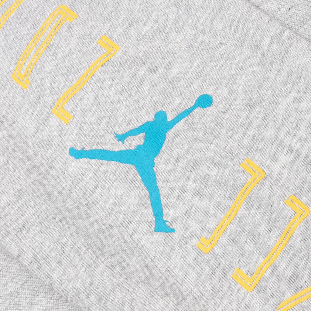 Brooklyn AJ11 Graphic L S Tee Grey Heather