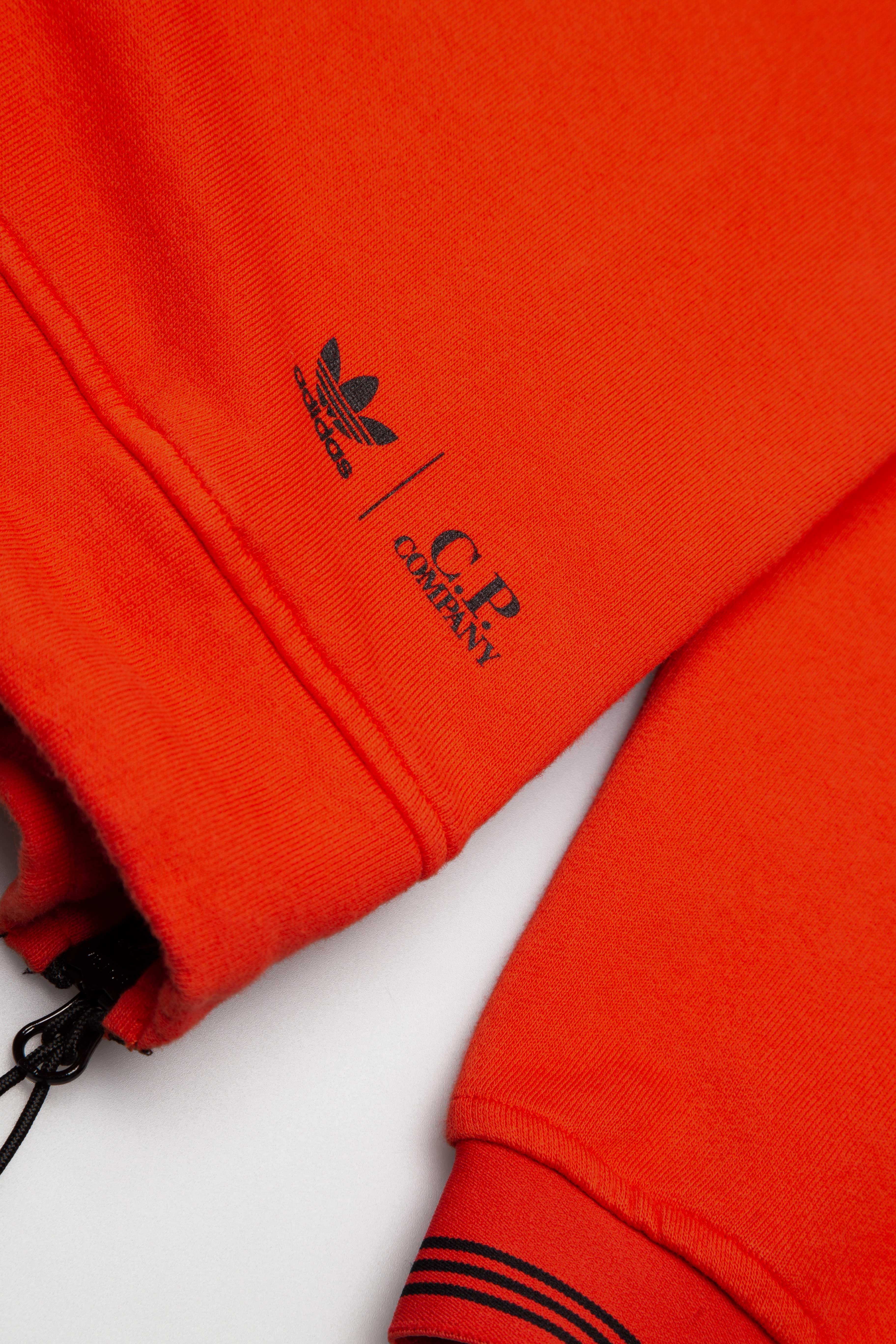 CP Company Mens Hoodie Corang Red