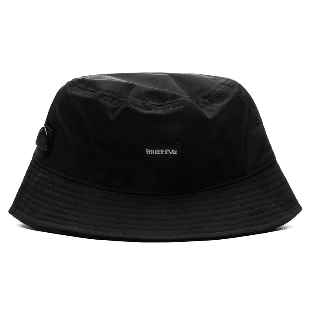 Briefing Nylon Bucket Hat Black