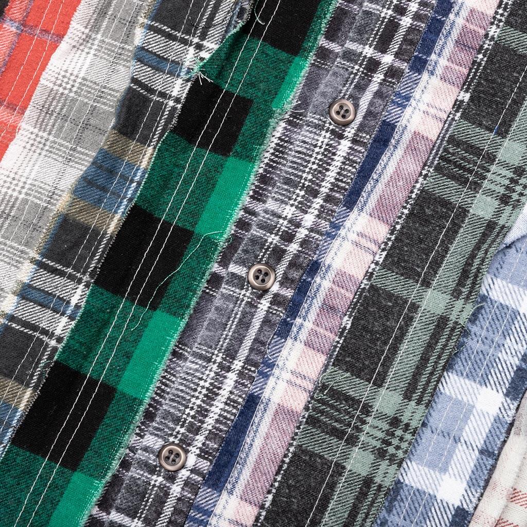 Needles Flannel Shirt Ribbon Shirt Assorted