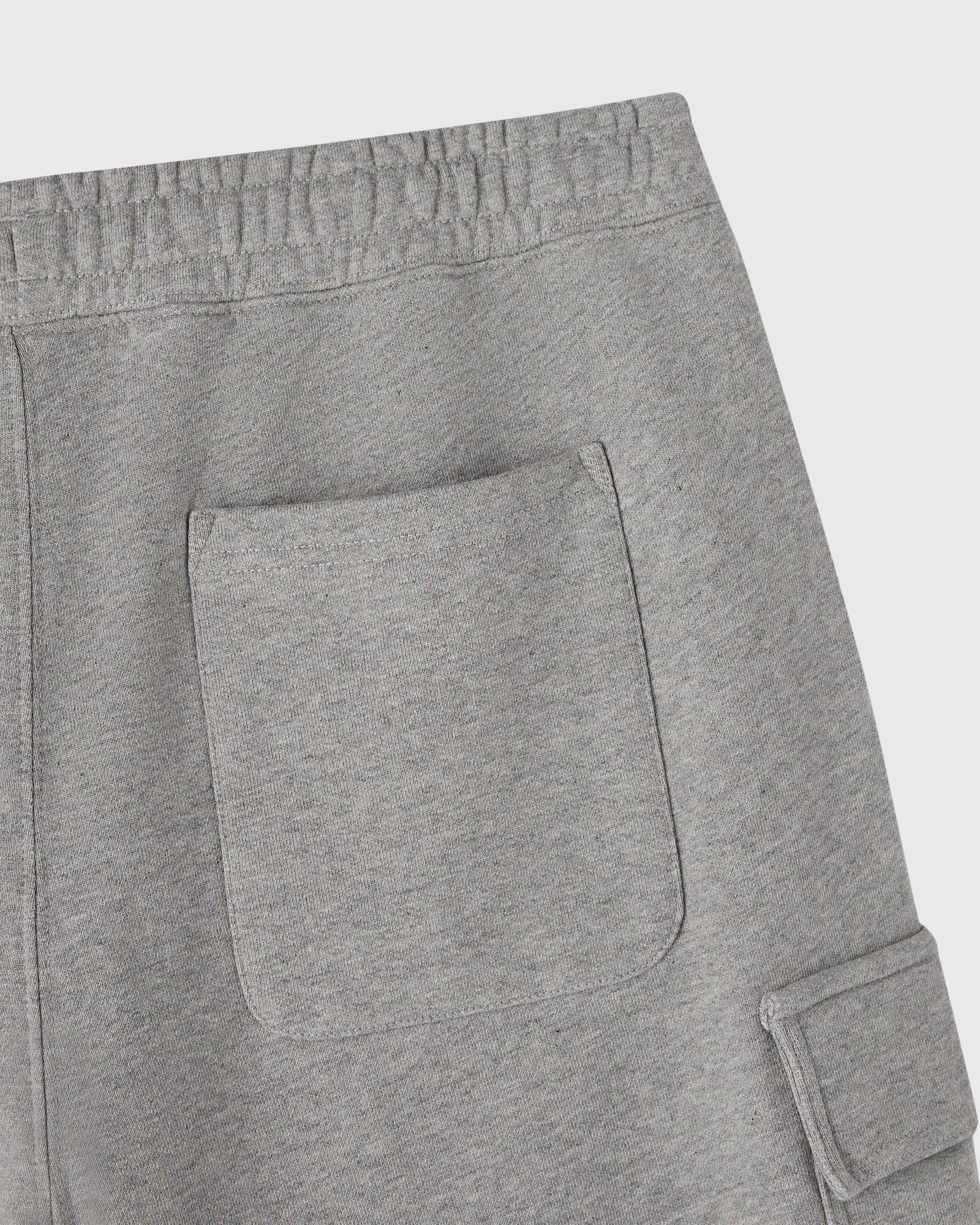 French Terry Cargo Short Heather Grey
