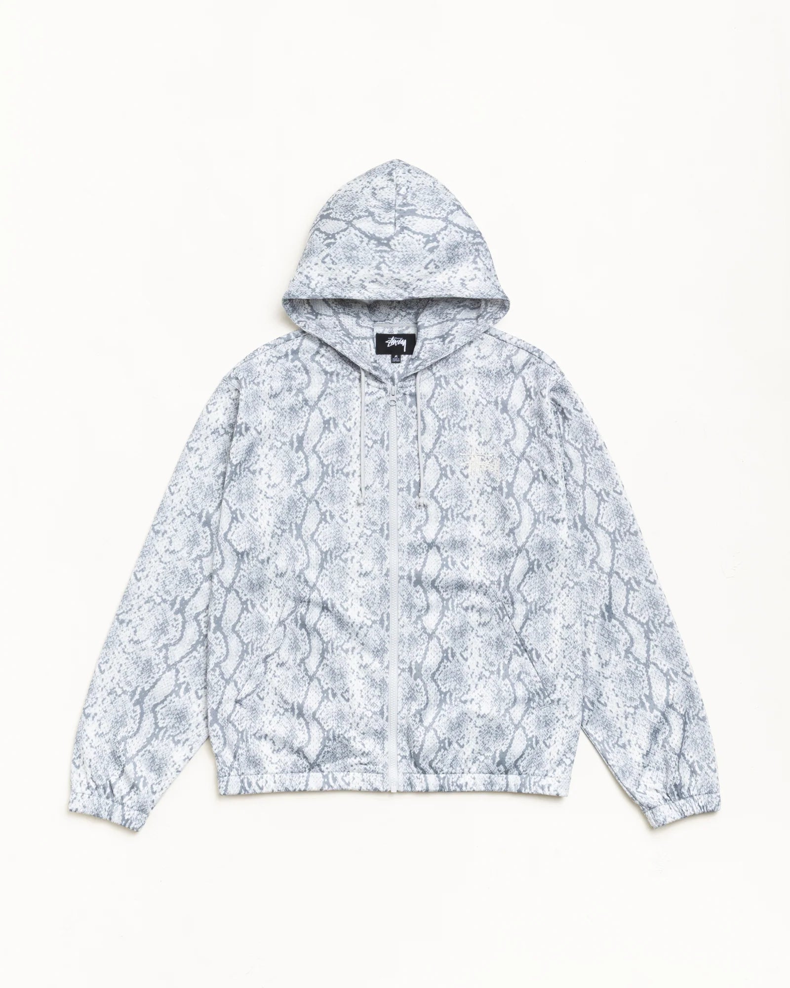 ATHLETIC MESH ZIP HOODIE