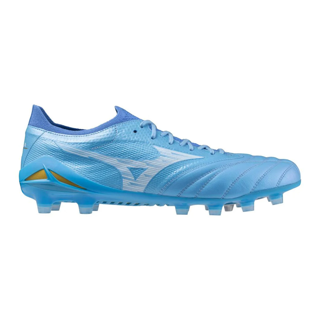 Mizuno Morelia Neo IV Beta Elite FG Firm Ground Soccer Cleats Sky Blue
