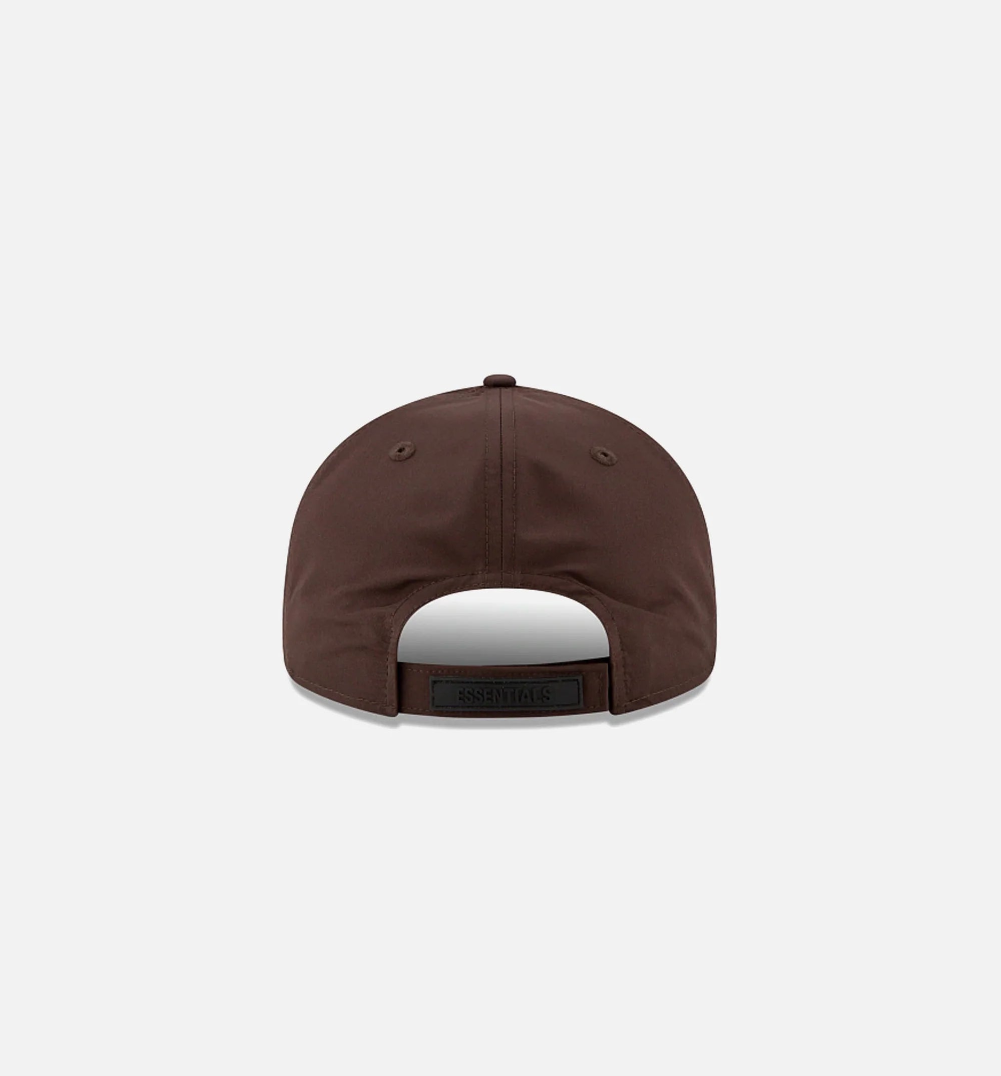 Walnut Fear Of God Essentials Retro Crown 9Fifty Strapback Mens Hat Brown