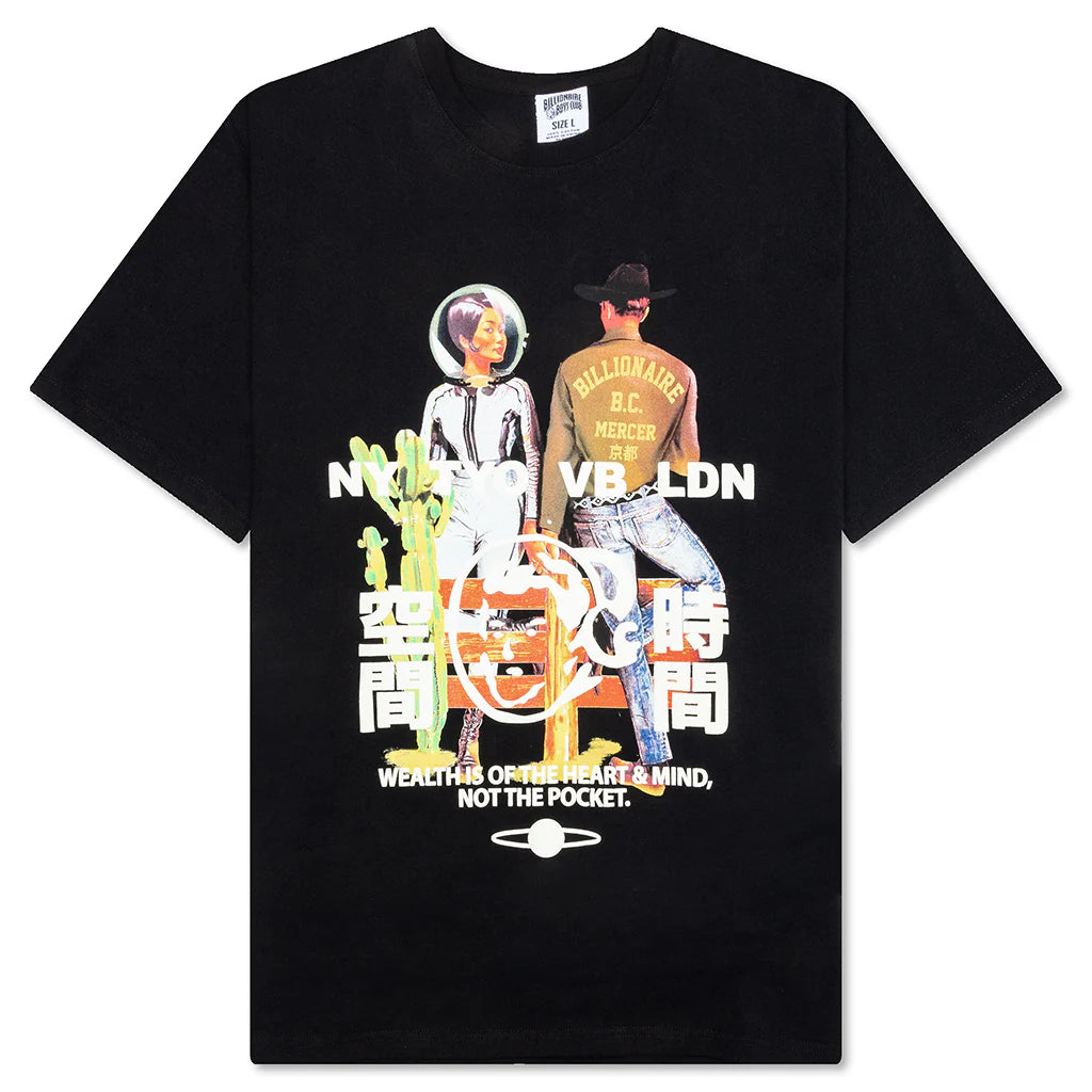 BB Lovers S S Knit Black