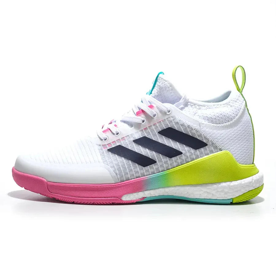 Tênis Adidas Crazyflight Mid Rosa