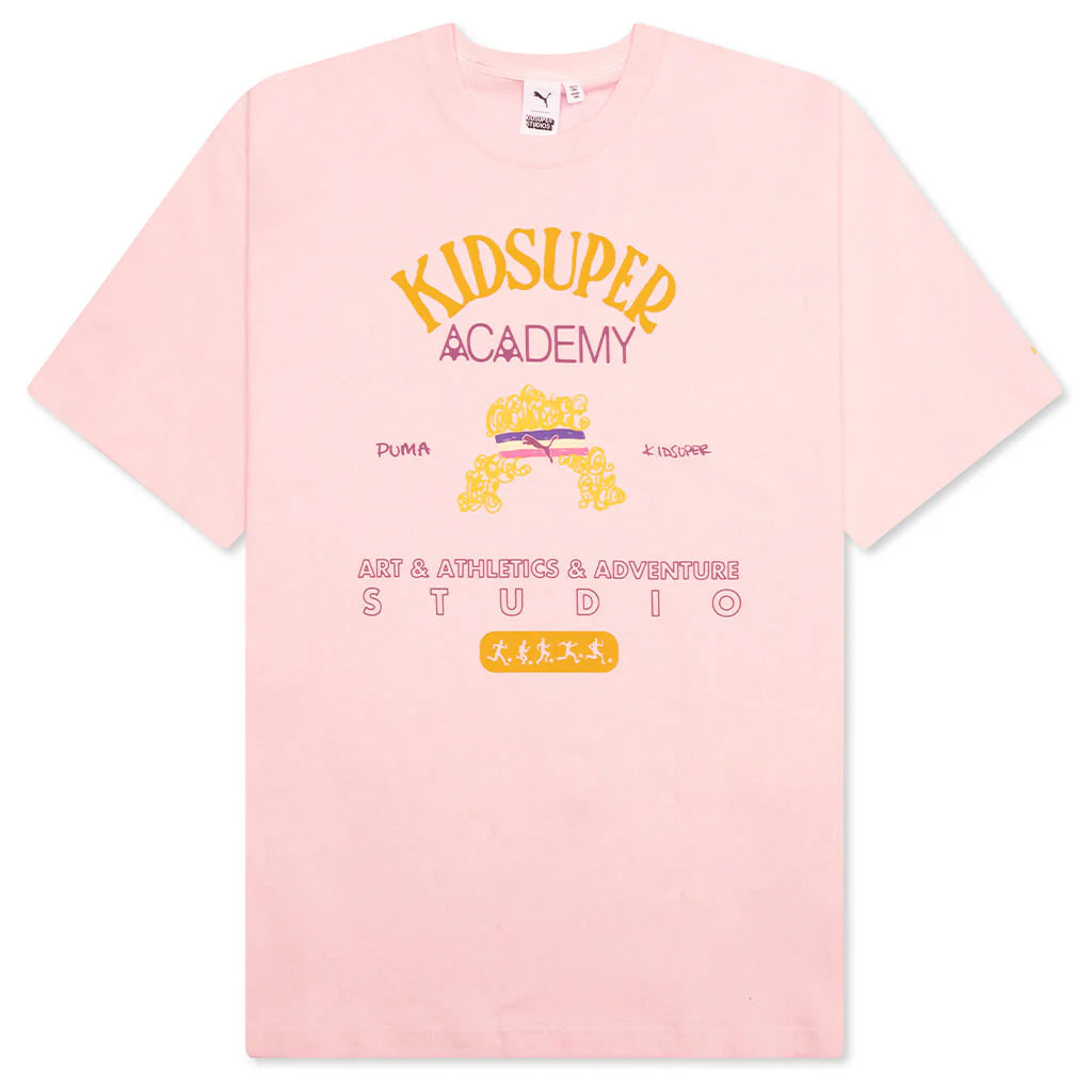 Puma x KidSuper Graphic Tee Pink