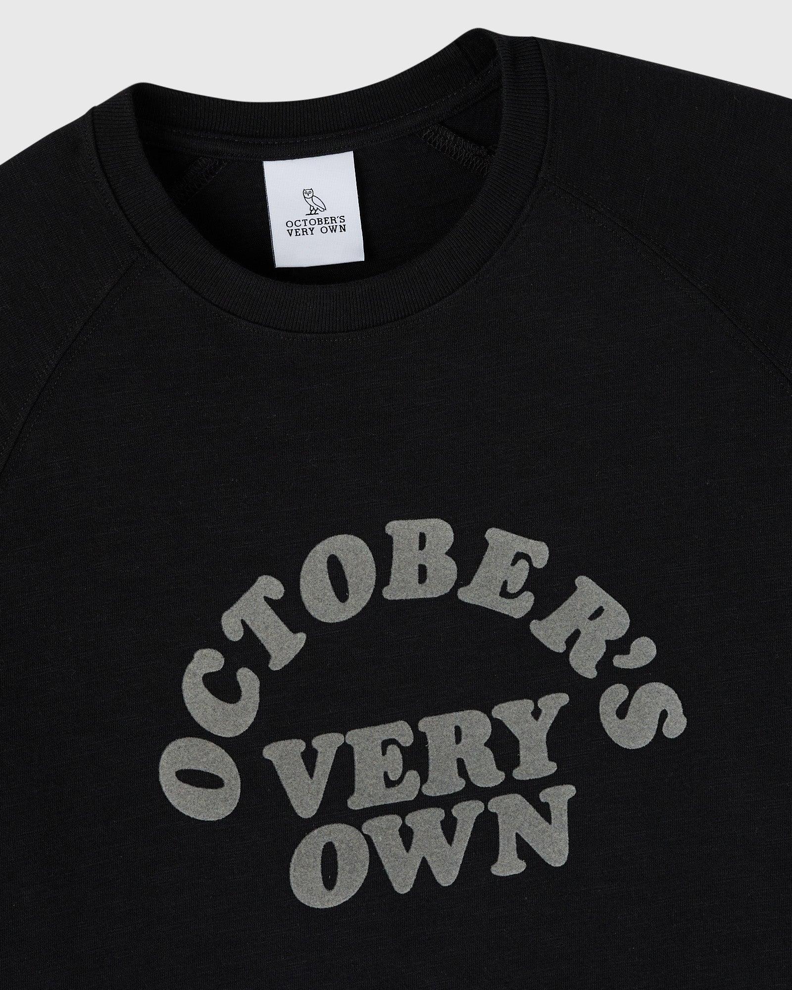 Cooper Arch Slub Raglan Tee Black
