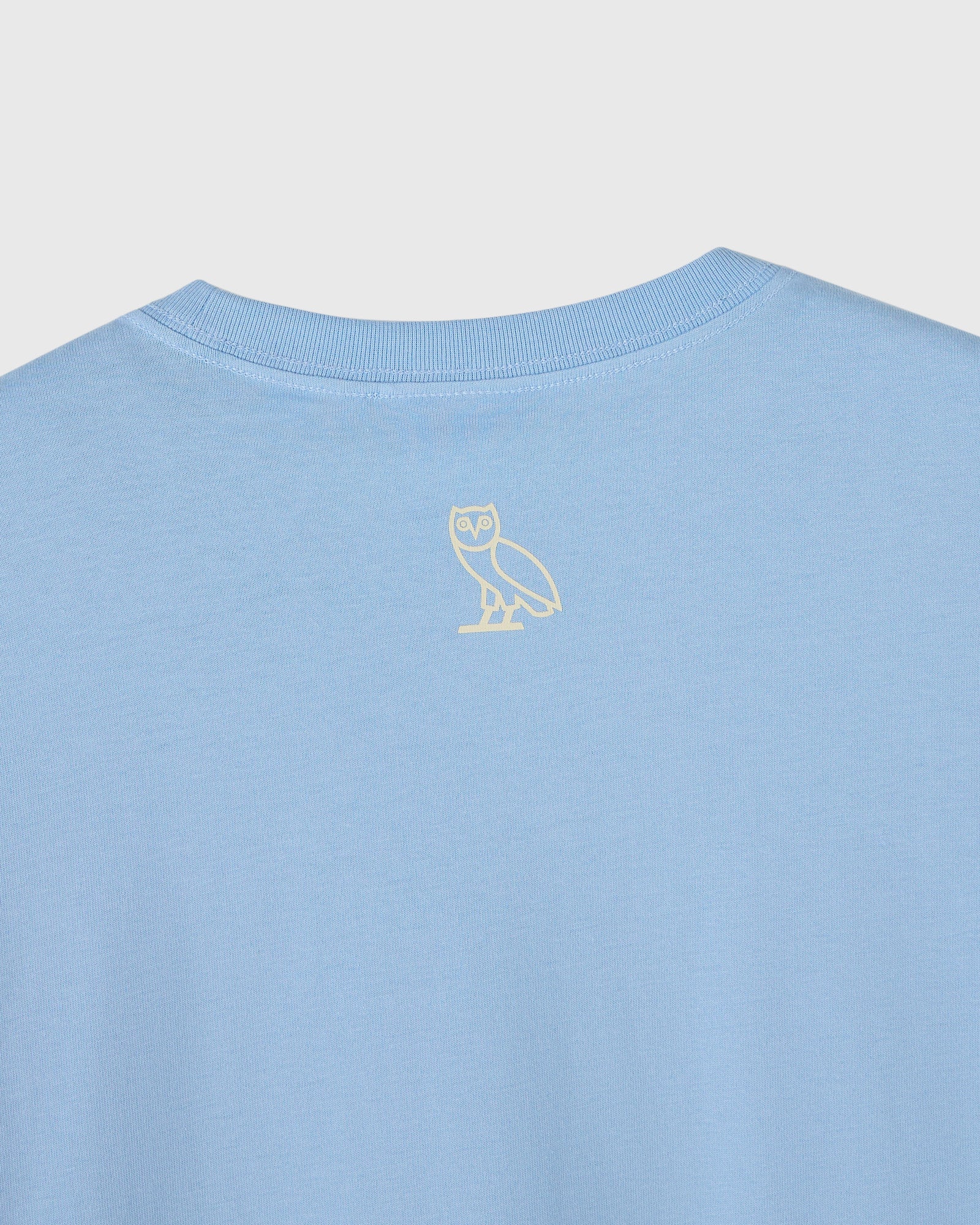 Sports Script Tee Light Blue