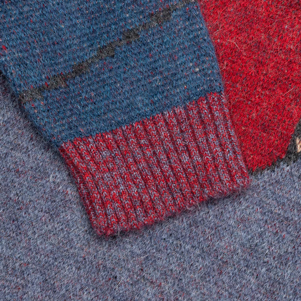 Your Street Knitted Pullover Blue