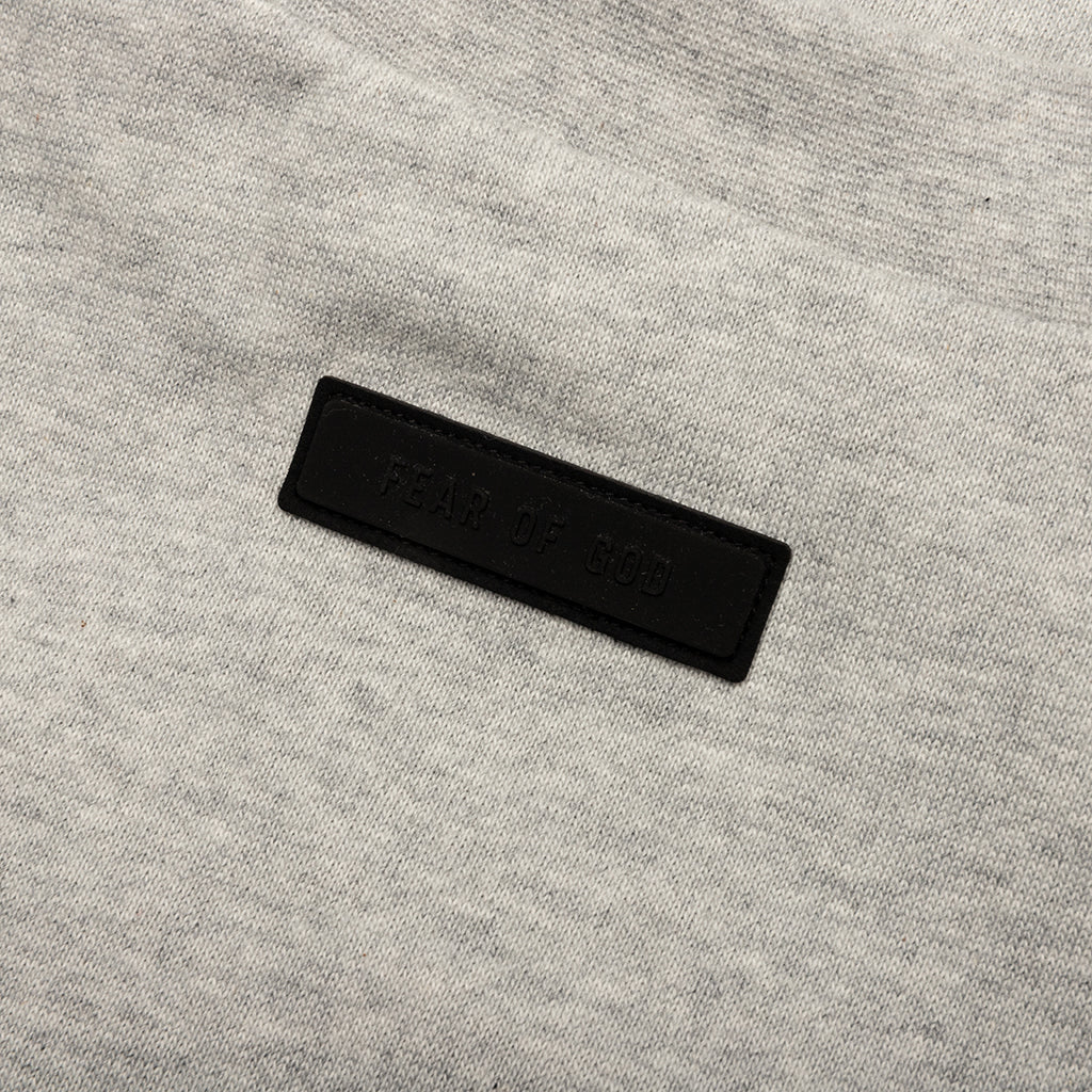 Kids Heavy Jersey Crewneck T Shirt Light Heather Grey