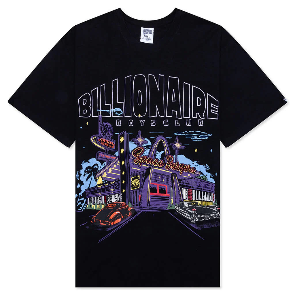 Diner S S Knit Shirt Black